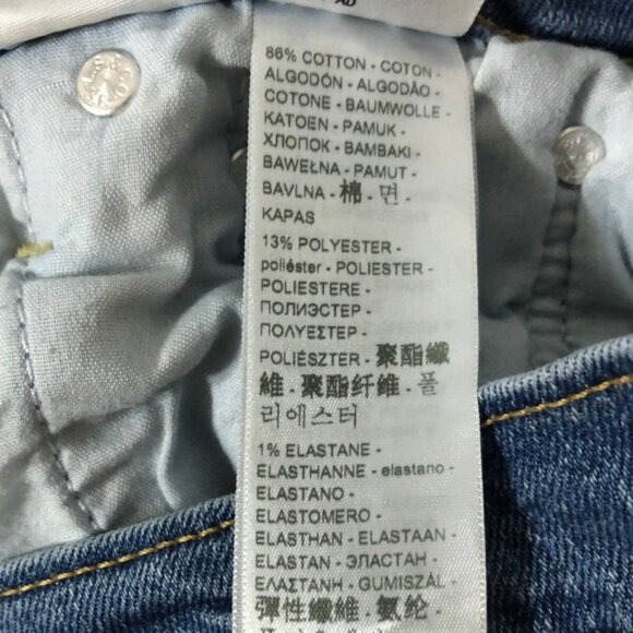 Levi's Blue Women's Ribcage Bootcut Jeans size 26 - Picture 9 of 10